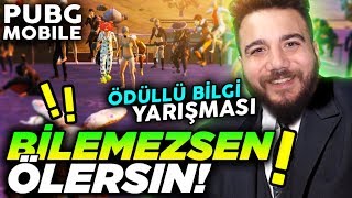 BUNLARI BİLMEK İMKANSIZ! BİLEMEZSEN ÖLERSİN! PUBG Mobile Ödüllü Bilgi Yarışması screenshot 5
