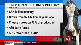 Vermont dairy industry has $5.4 billion impact on state economy