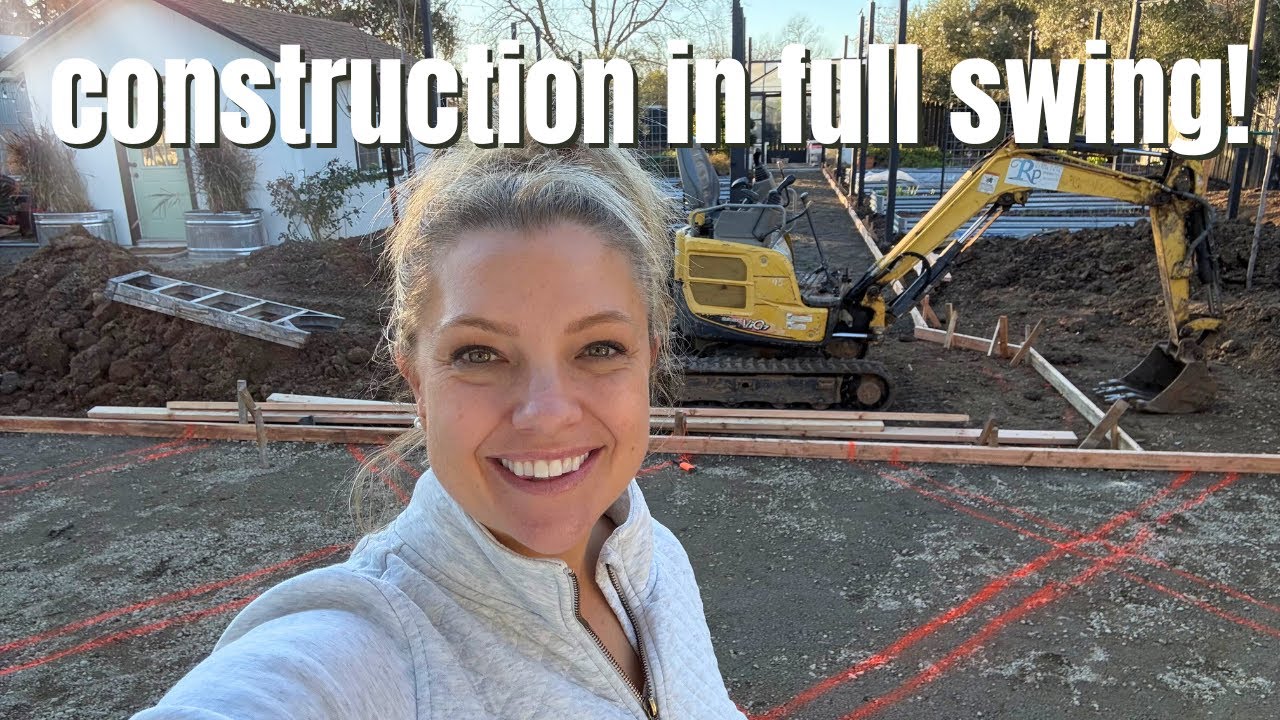 From Backhoes to Jackhammers 🚜 Garden Construction Progress!
