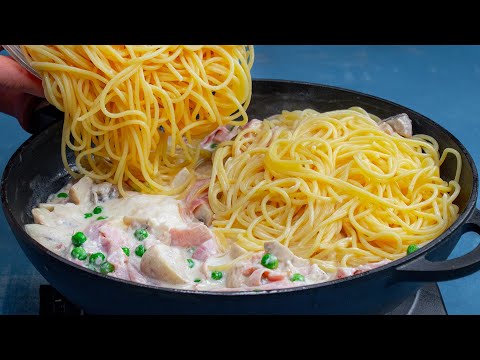 Videó: Spagetti főzés garnélarákkal krémes mártásban: recept