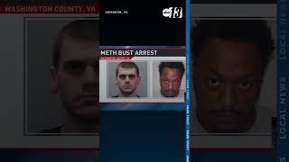 $2M METH BUST: 60 LBS of methamphetamine seized in Virginia, 2 arrested