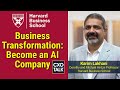 Digital transformation strategy become an ai company  with hbs prof karim lakhani cxotalk 768