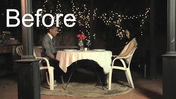 Color Correction example with VideoPad