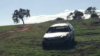 Ford Falcon Paddock Drifting