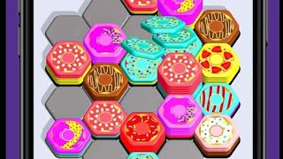 Poona24 is live___Donut stack sort 🎮🎮🎮🎮 Android cool gameplay ❤️💕🥰🥰🥰 lv15