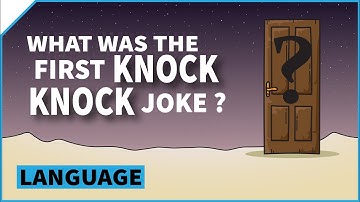 The first knock knock joke | Verativity Language