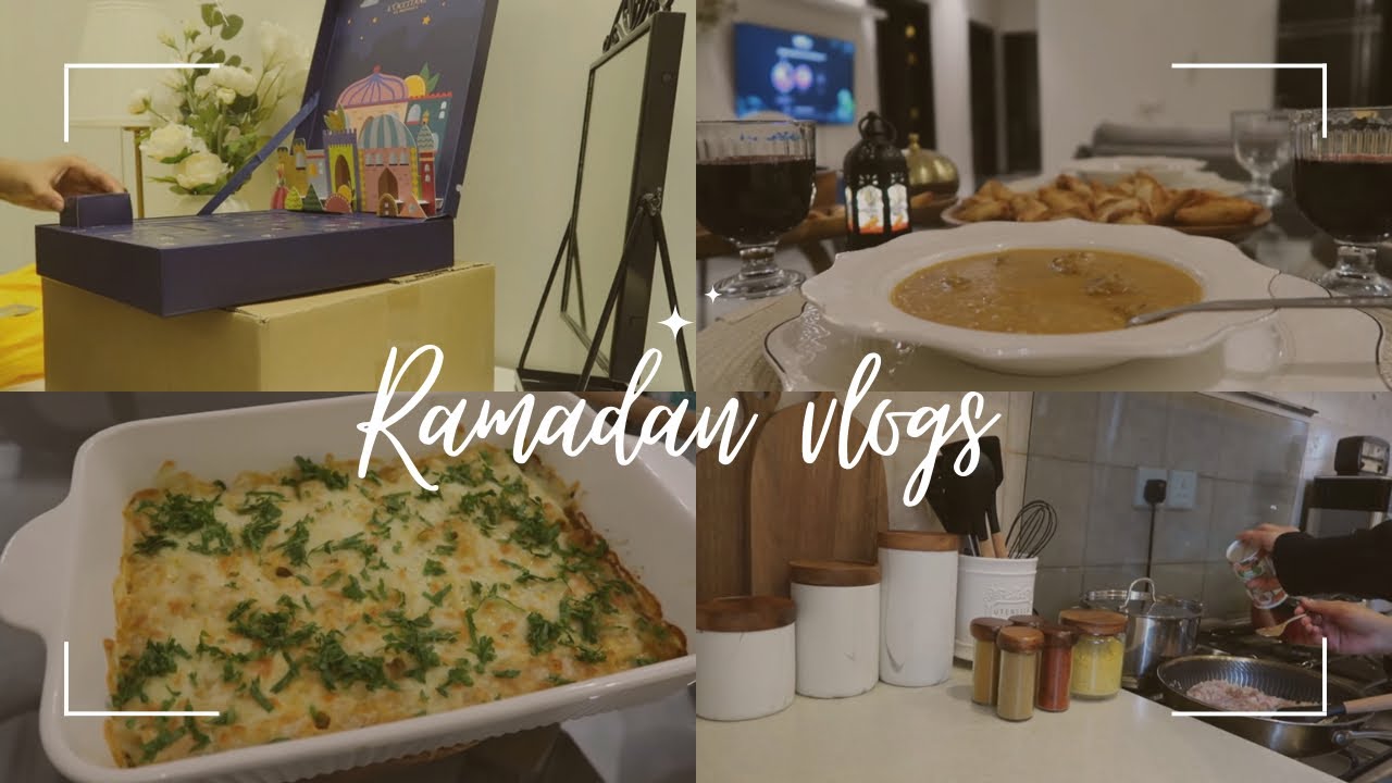 يوميات رمضان | سفرة الفطور ، وصفات رمضانية 🌙🌿