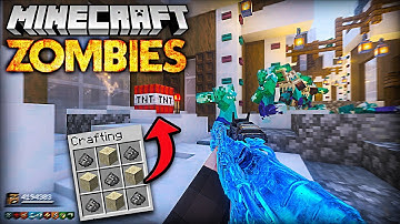 The INFURIATING Minecraft Zombies Map that lets you CRAFT... (Black Ops 3)