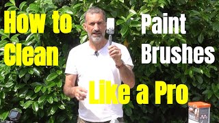 How to Clean Oil Paint Brushes