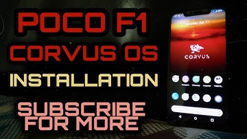 POCO F1 | CORVUS OS FINALLY | INSTALLATION VIDEO | GAMING ROM😍🔥
