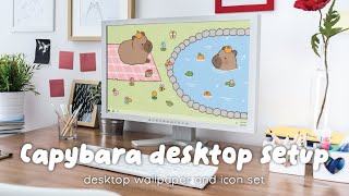 Creating a cute Capybara Desktop Wallpaper from Scratch: Start to Finish