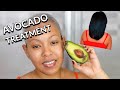 BEST AVOCADO TREATMENT DIY FOR DRY RELAXED HAIR - wash day routine for hair growth and deep moisture