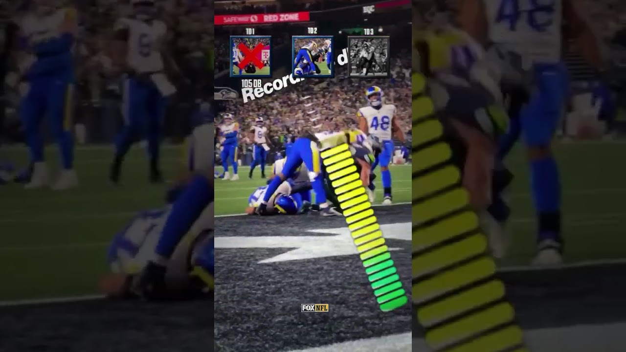 We tested how loud Lumen Field can get  🔊 