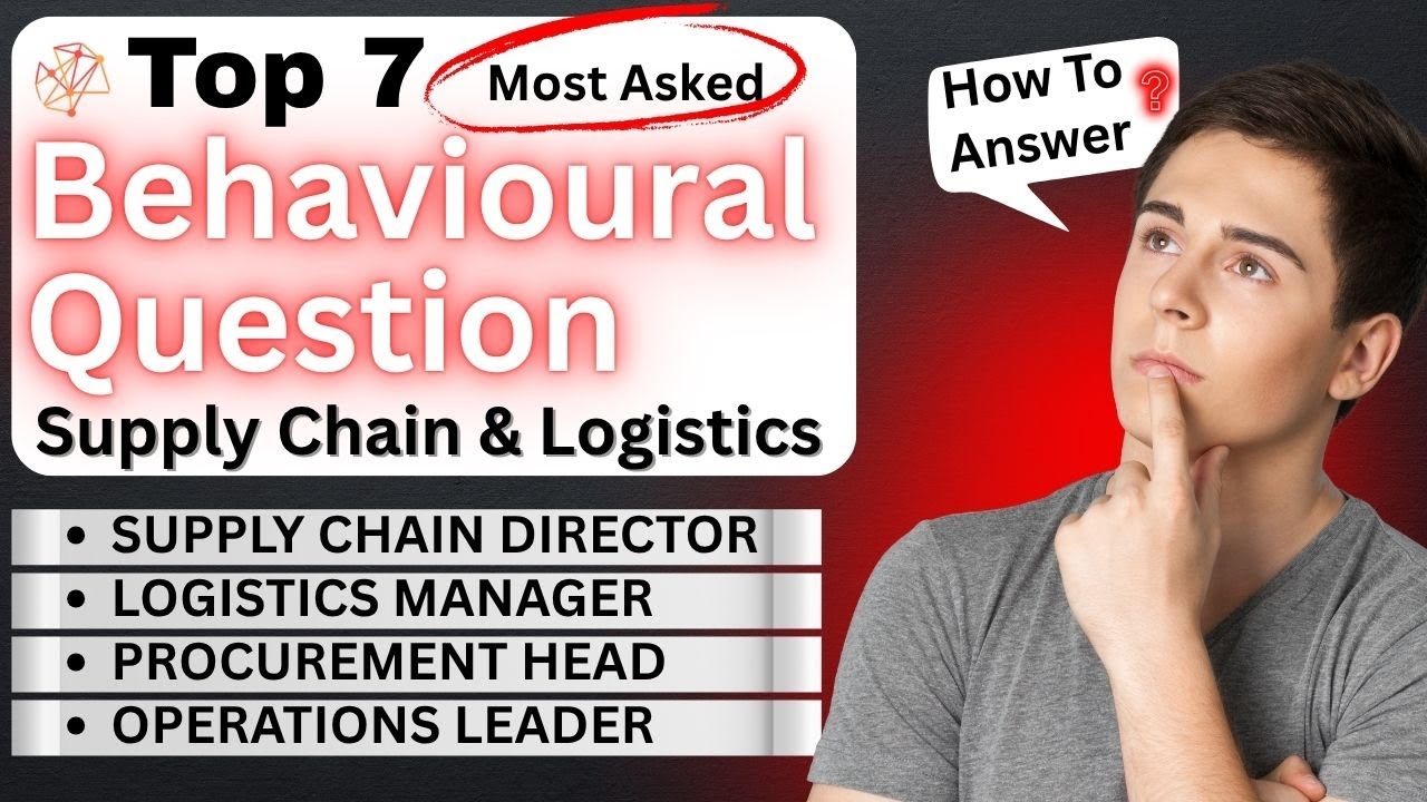 Master Behavioural Interview Questions & Answers for Supply Chain ...