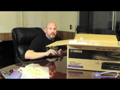 Yamaha RX-V671 AV Reciever Unboxing & Overview