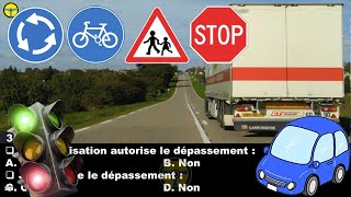 nouveau code de la route  permis de conduire France  2021 - Série #1 @code_de_la_route