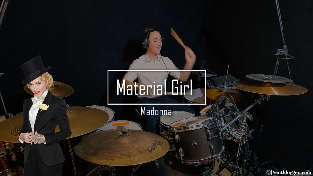 Material Girl – Madonna | Drum Cover by Yentl Doggen Drums Material Girl – Madonna | Drum Cover by Yentl Doggen Drums