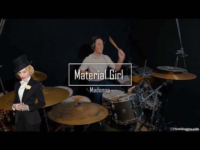 Material Girl - Madonna - Drum Cover | Yentl Doggen Drums