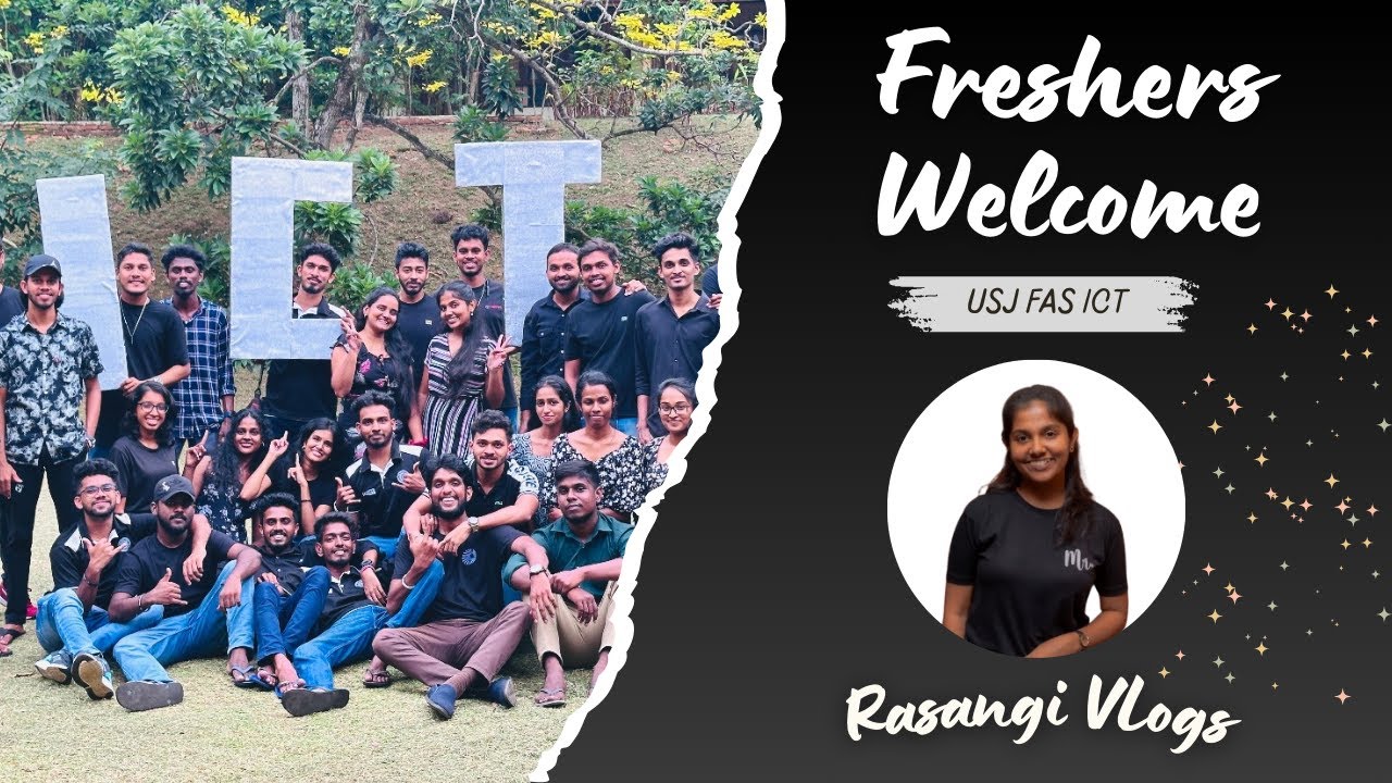 අපි Juniorsලව පිලිගත්ත හැටි | Freshers' welcome 2024 | University of Sri Jayawardanepura | FAS ICT