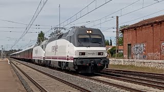 Al-Ándalus Expreso 2023, Santiago-Sevilla, tramo Astorga-Ávila, por Viana de Cega (Valladolid)