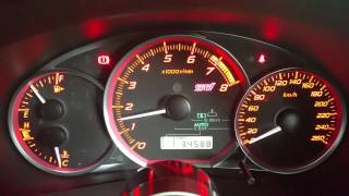 2011 WRX STi Spec R cold start