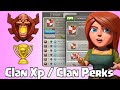 &quot;Clan XP &amp; Clan Perks&quot; Clash of clans (Clan War updates)