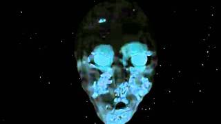 3ds Max test 30 - Alien-ish Face, blue eyes