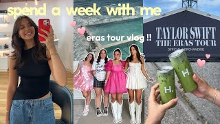 vlog: the best week ever! cutting bangs, eras tour, girls sydney trip