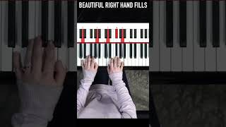 Learn this beautiful piano fill in less than 1 minute ️ #shorts