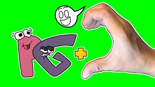 Alphabet Lore Finger Heart Fancy Refill P in outer space Animation abc