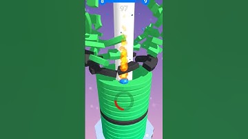 Stack Ball Game | Ultimate Helix Smash Challenge | Fun Gameplay 🎮 #games #linegames #crazygame