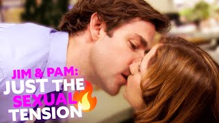 jim and pam but the video ends when the sexual tension is too much | The Office US | Comedy Bites