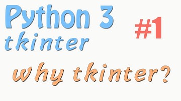 python基础 33 Python tkinter 1 什么是tkinter窗口 (GUI 窗口 教学教程tutorial)