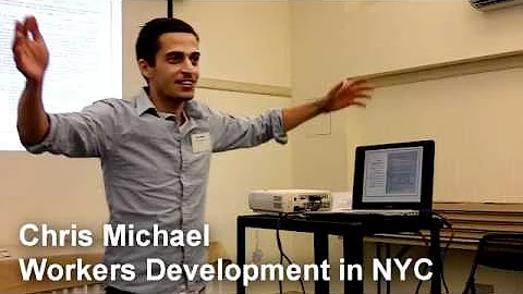 1 Chris Michael - Workers Development for New York City