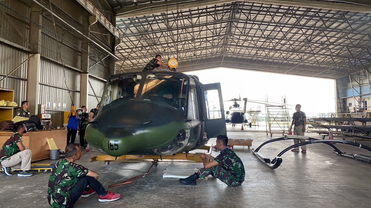 Cara Pasang Skid Heli Bell 412 Super Cepat - YouTube