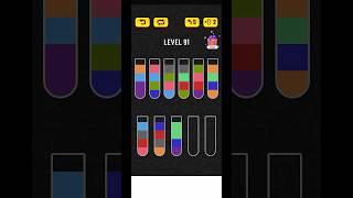 Water Sort Puzzle Level 91 Walkthrough #shorts #watersortpuzzle