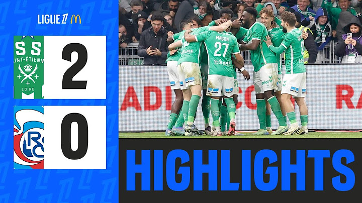 Saint-Étienne se RELANCE contre Strasbourg | 10ème journée - Ligue 1 McDonald's 24/25
