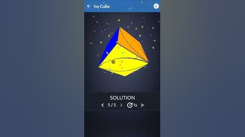 Ivy Cube Solver - Android App