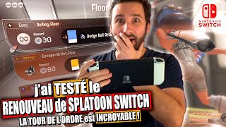 J'ai TESTÉ le RENOUVEAU de SPLATOON NINTENDO SWITCH 😱 La TOUR DE L'ORDRE est INCROYABLE 🔥