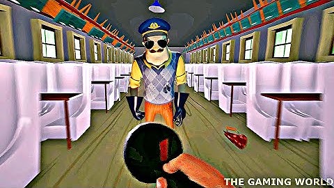 Hello Airplane 😱 Hello Neighbor Mod Gameplay Walkthrough in (4K 60fps)