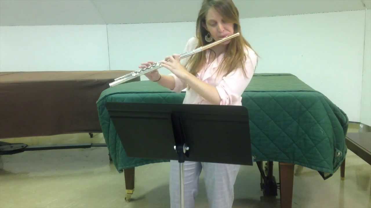 Alabama AllState Band Flute Lyrical Etude 20152016 YouTube