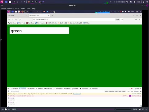 Javascript Exercise | Changing Body Color With Input Text Box