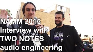 NAAM 2015 -  Interview with TWO NOTES audio