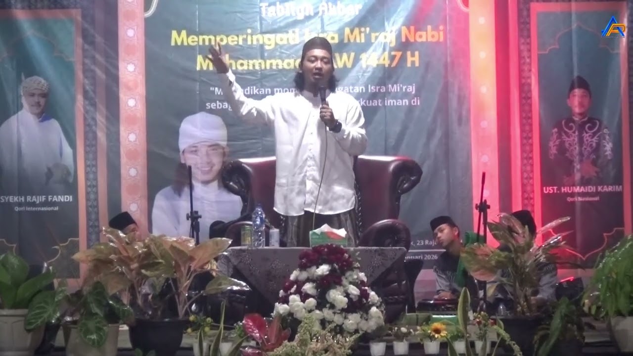 CERAMAH - KH.MUNAWIR HIDAYATULLAH -( PHBI ISRA MI'RAJ ). CIPECUNG LEBAK - CURUG SERANG