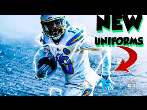 Los Angeles Chargers Unveil Much-Anticipated New Uniforms ...