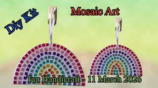 Tutorial ke 1751 - Diy Kit Anko Mosaic Art 