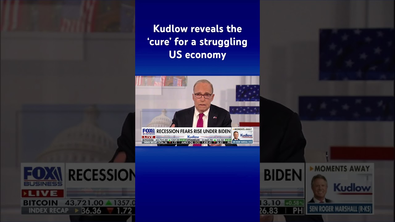 US economy is headed for a ‘significant slump,’ Kudlow warns #shorts