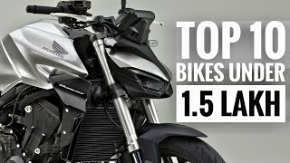 2024 Top 10 Best Bikes Under 1.5 Lakh in India | Bikes Under 1.50 Lakh On Road