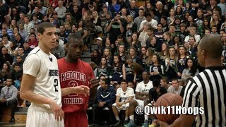 Lonzo ball and liangelo ball toughest playoff game open division semifinal vs redondo union