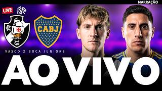 🔴 VASCO X BOCA JUNIORS | AO VIVO | COPA SUL-AMERICANA | JOGO AO VIVO COM IMAGENS DO MARACANÃ
